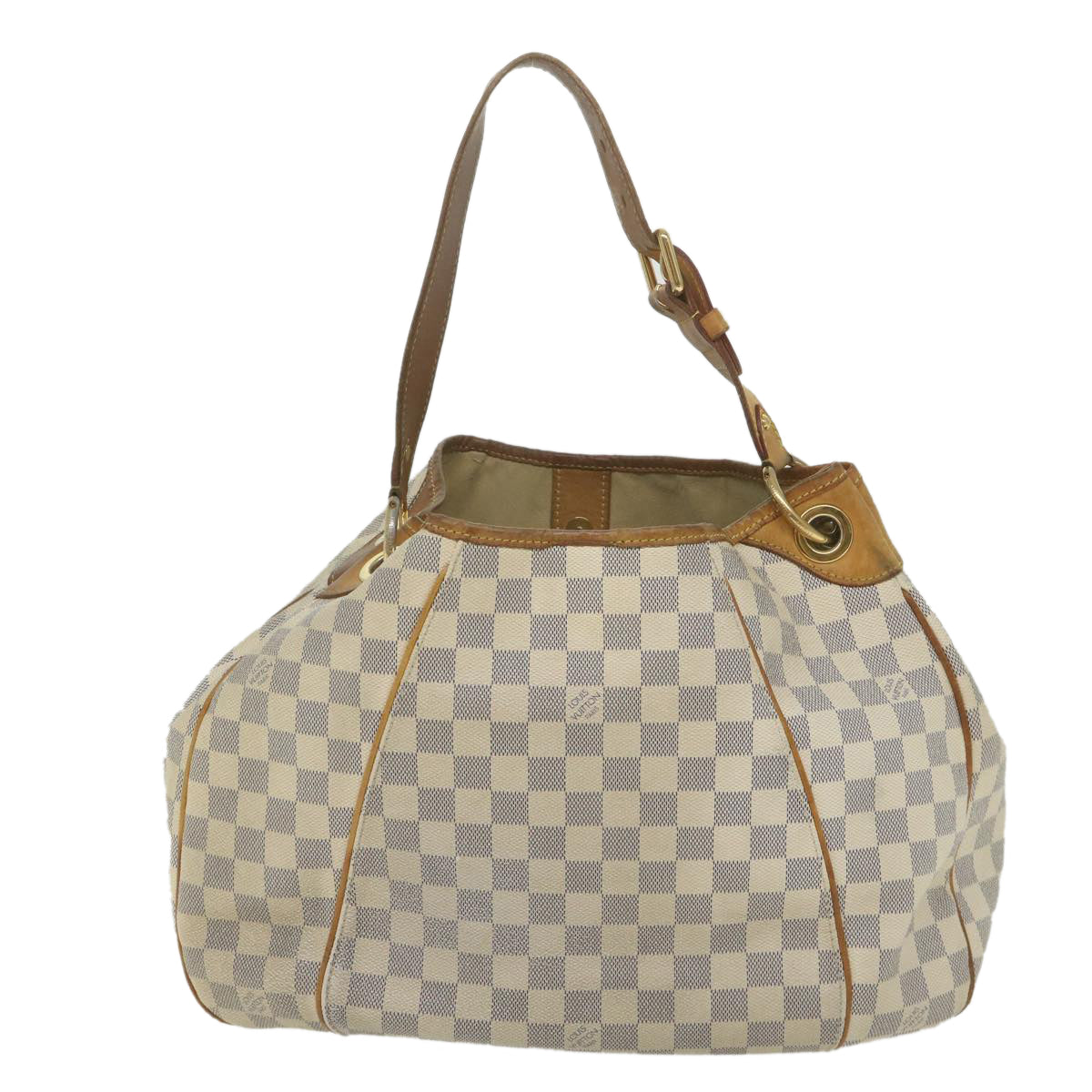 LOUIS VUITTON Damier Azur Galliera PM Shoulder Bag N55215 LV Auth 59169