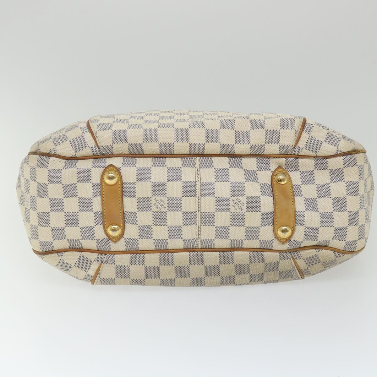 LOUIS VUITTON Damier Azur Galliera PM Shoulder Bag N55215 LV Auth 59169