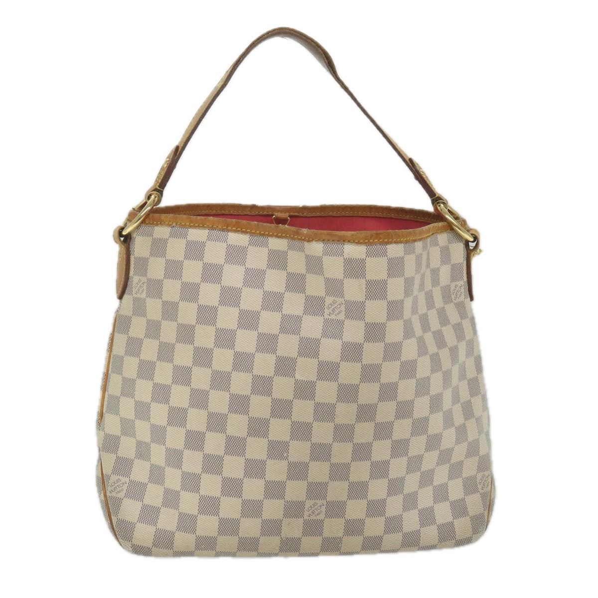 LOUIS VUITTON Damier Azur Delightful PM Shoulder Bag N41447 LV Auth 59171