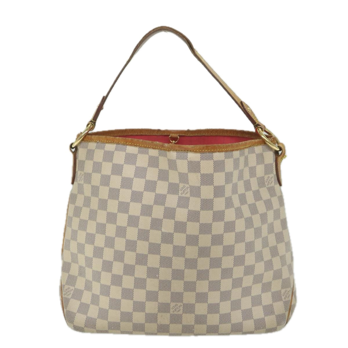 LOUIS VUITTON Damier Azur Delightful PM Shoulder Bag N41447 LV Auth 59171