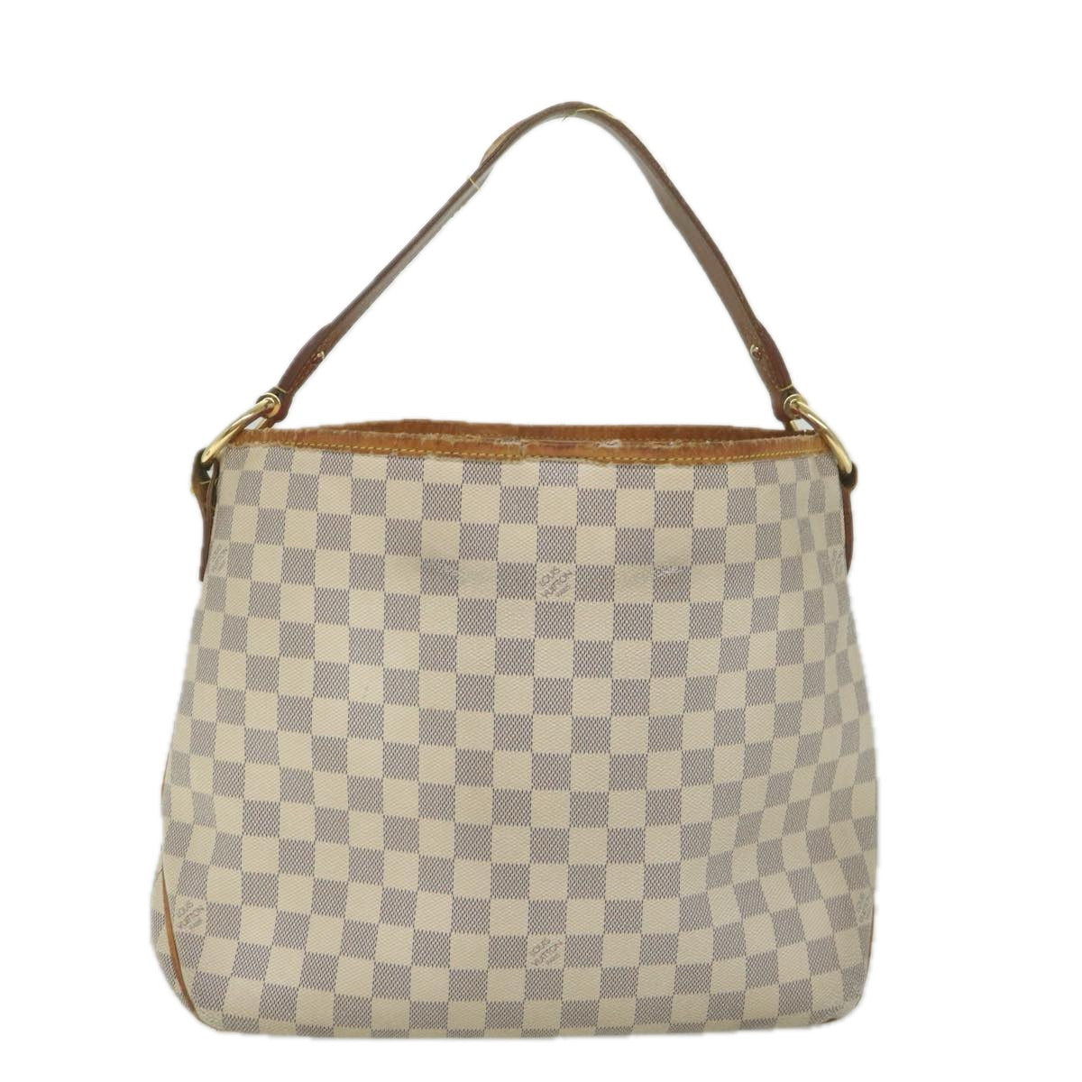 LOUIS VUITTON Damier Azur Delightful PM Shoulder Bag N41447 LV Auth 59171 - 0