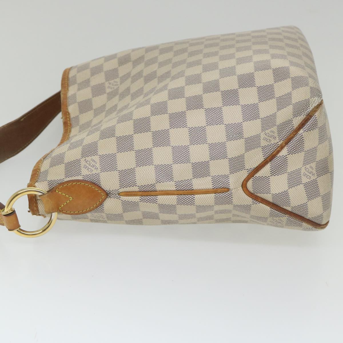 LOUIS VUITTON Damier Azur Delightful PM Shoulder Bag N41447 LV Auth 59171