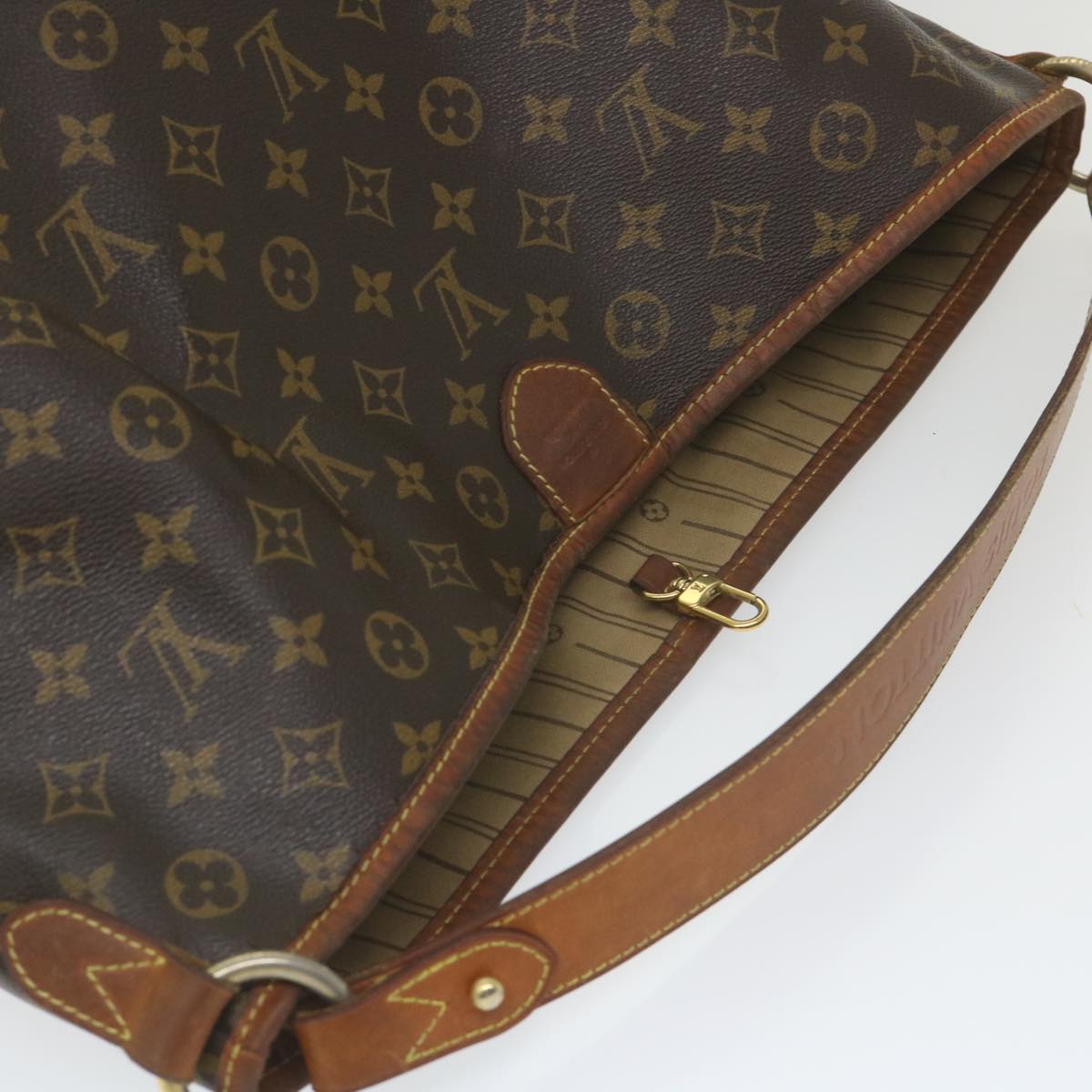 LOUIS VUITTON Monogram Delightful MM Shoulder Bag M50156 LV Auth 59172