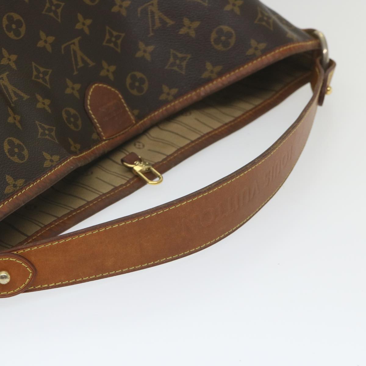 LOUIS VUITTON Monogram Delightful MM Shoulder Bag M50156 LV Auth 59172