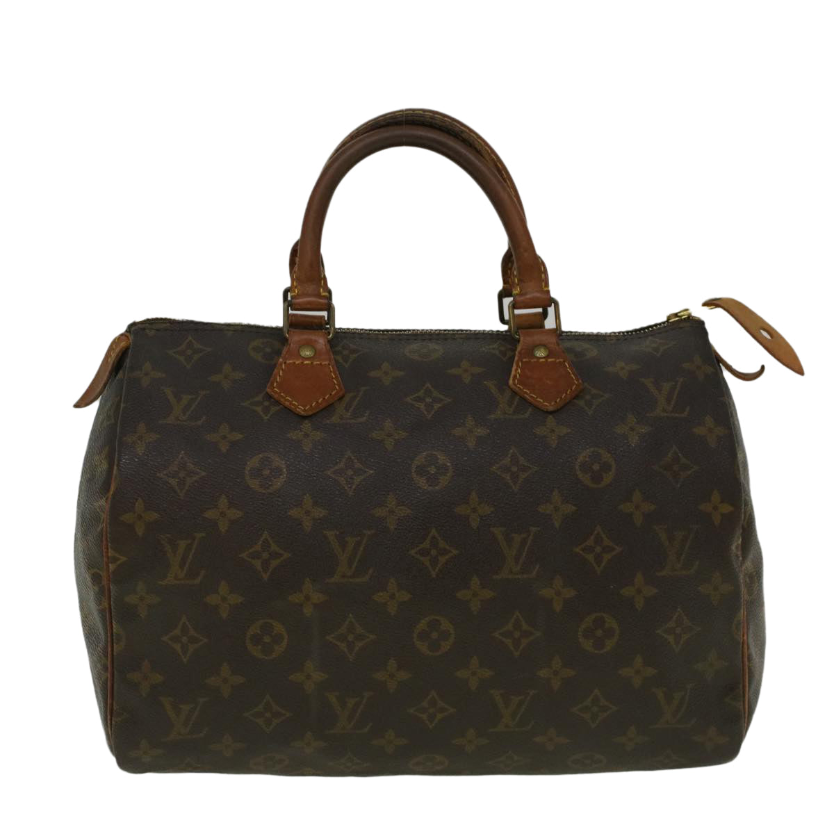 LOUIS VUITTON Monogram Speedy 30 Hand Bag M41526 LV Auth 59178