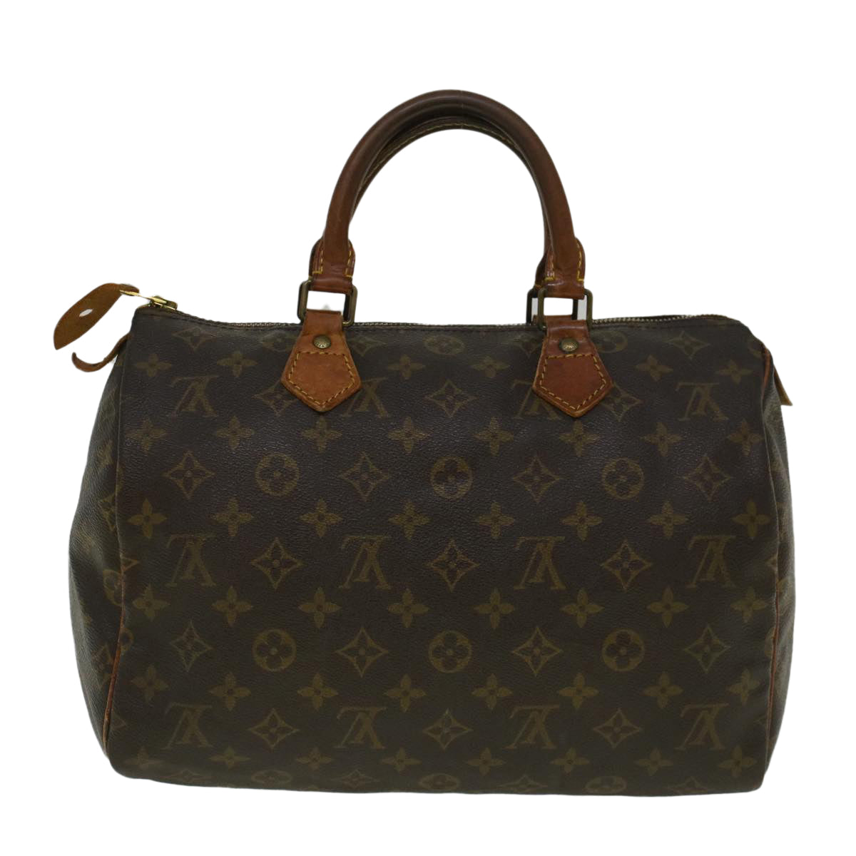 LOUIS VUITTON Monogram Speedy 30 Hand Bag M41526 LV Auth 59178