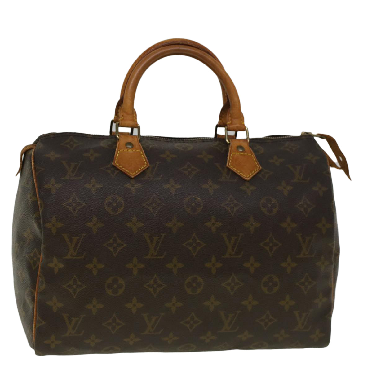 LOUIS VUITTON Monogram Speedy 30 Hand Bag M41526 LV Auth 59179