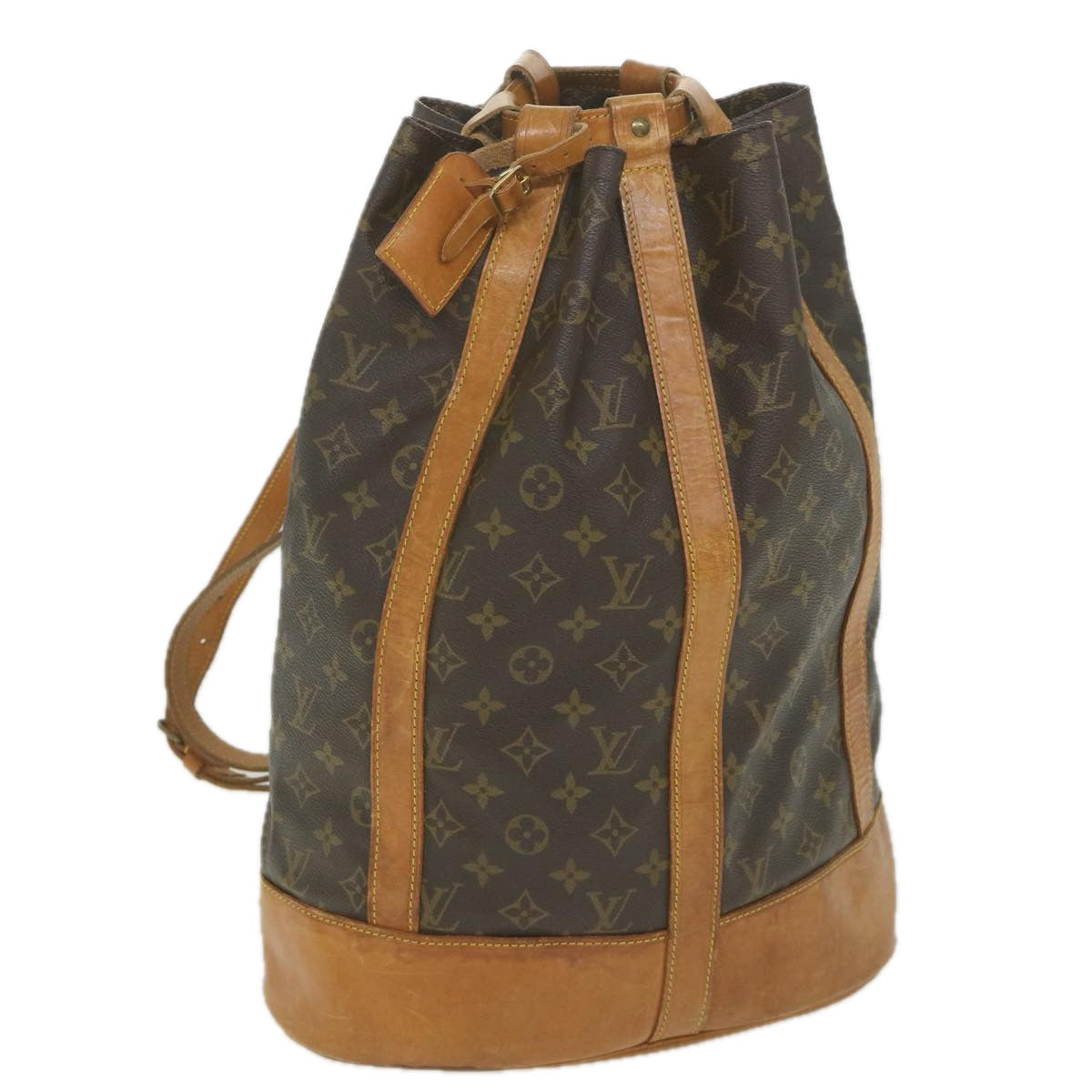 LOUIS VUITTON Monogram Randonnee GM Shoulder Bag M42244 LV Auth 59182