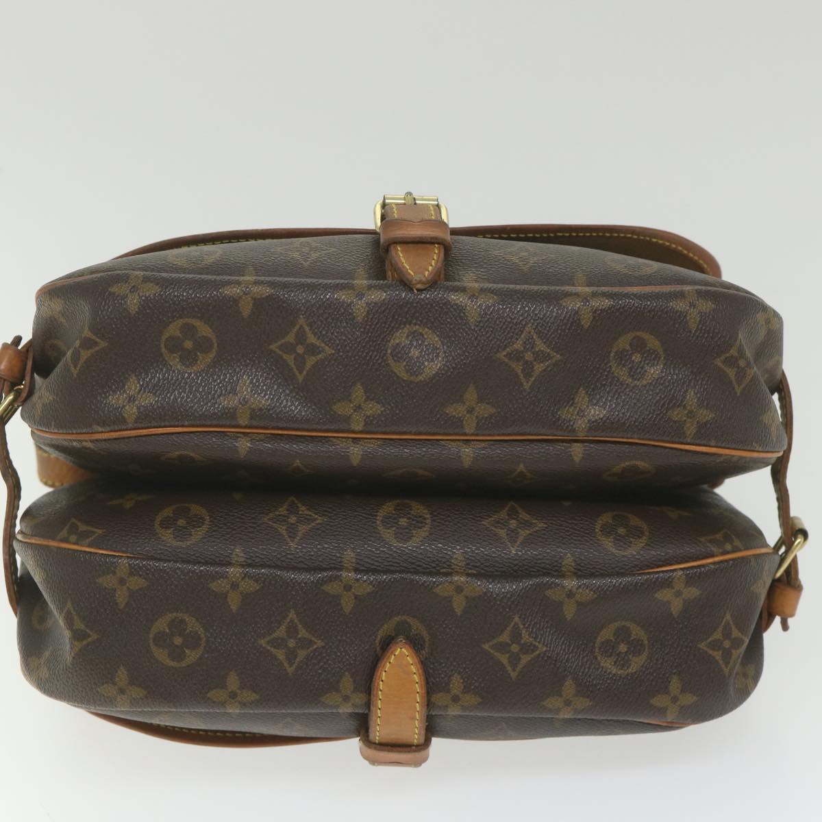 LOUIS VUITTON Monogram Saumur 30 Shoulder Bag M42256 LV Auth 59266