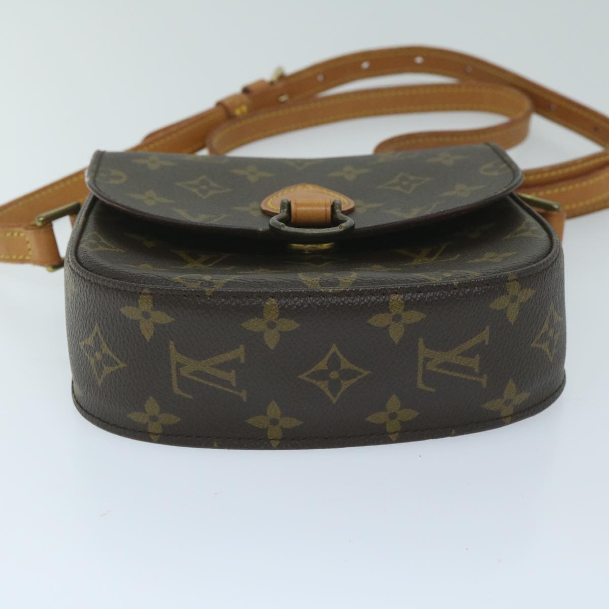 LOUIS VUITTON Monogram Saint Cloud PM Shoulder Bag M51244 LV Auth 59289