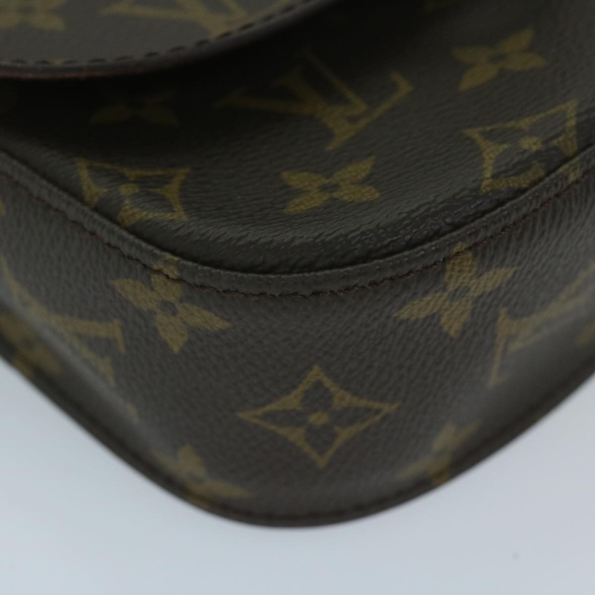 LOUIS VUITTON Monogram Saint Cloud PM Shoulder Bag M51244 LV Auth 59289