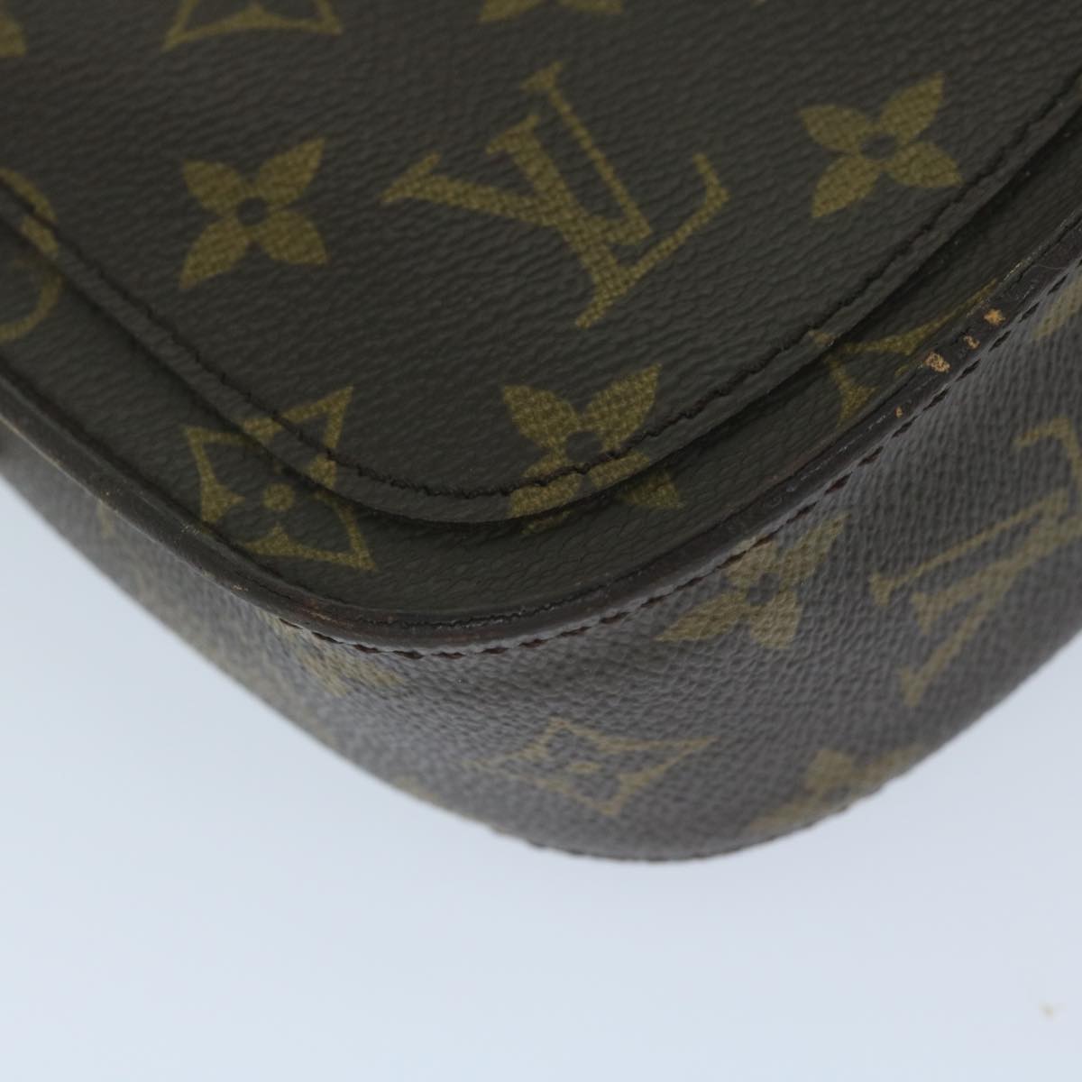 LOUIS VUITTON Monogram Saint Cloud PM Shoulder Bag M51244 LV Auth 59289