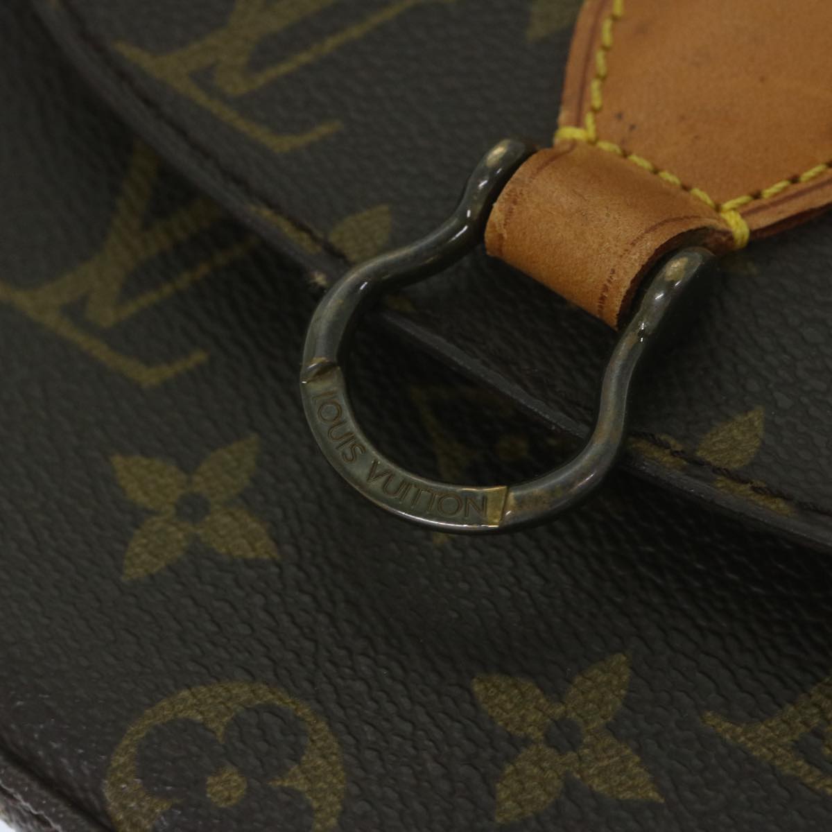 LOUIS VUITTON Monogram Saint Cloud PM Shoulder Bag M51244 LV Auth 59289