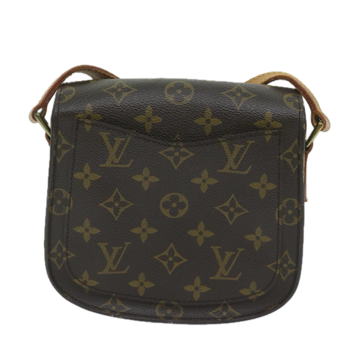 LOUIS VUITTON Monogram Saint Cloud PM Shoulder Bag M51244 LV Auth 59289