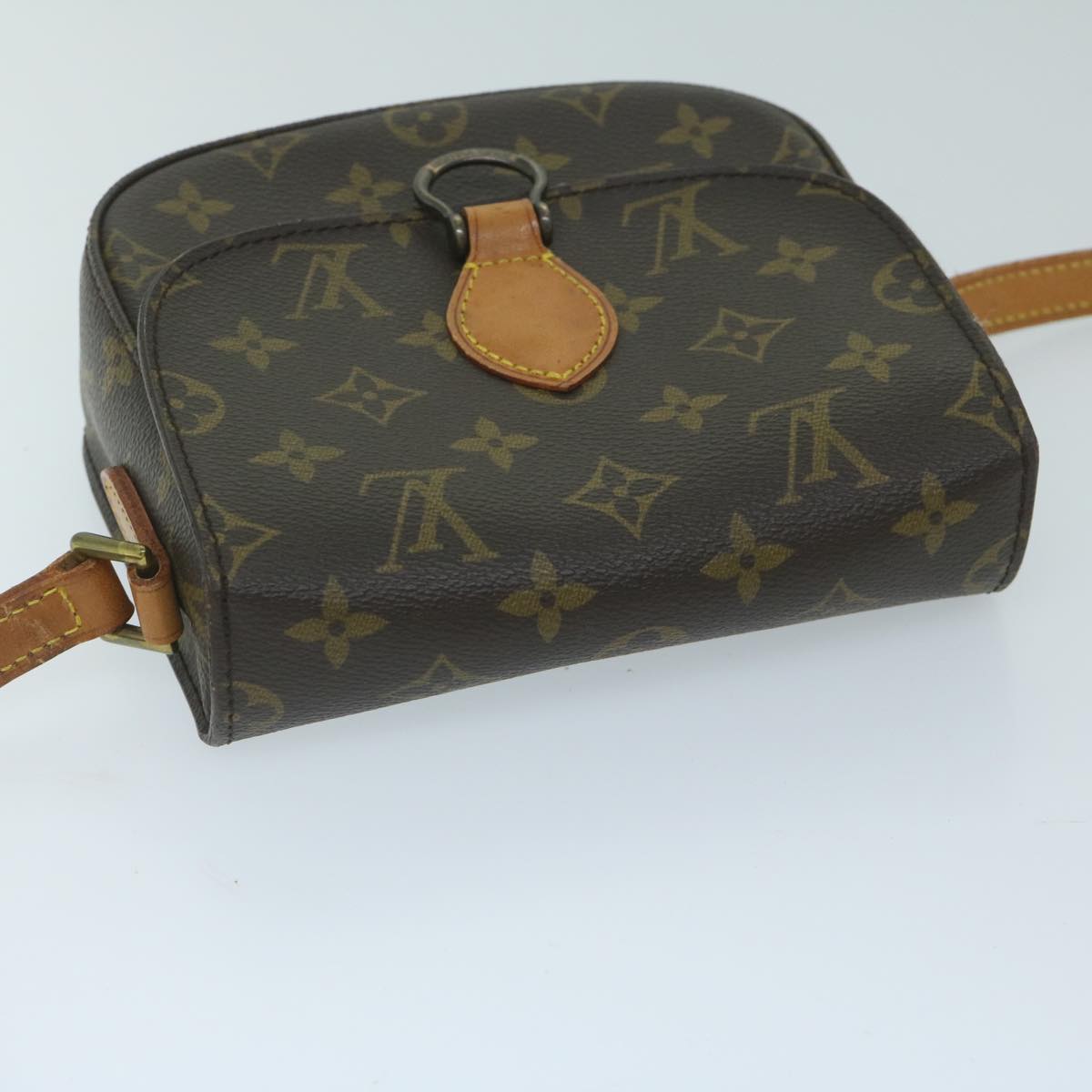 LOUIS VUITTON Monogram Saint Cloud PM Shoulder Bag M51244 LV Auth 59289