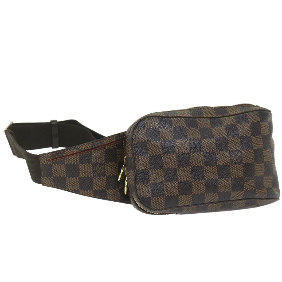 LOUIS VUITTON Damier Ebene Geronimos Shoulder Bag N51994 LV Auth 59293