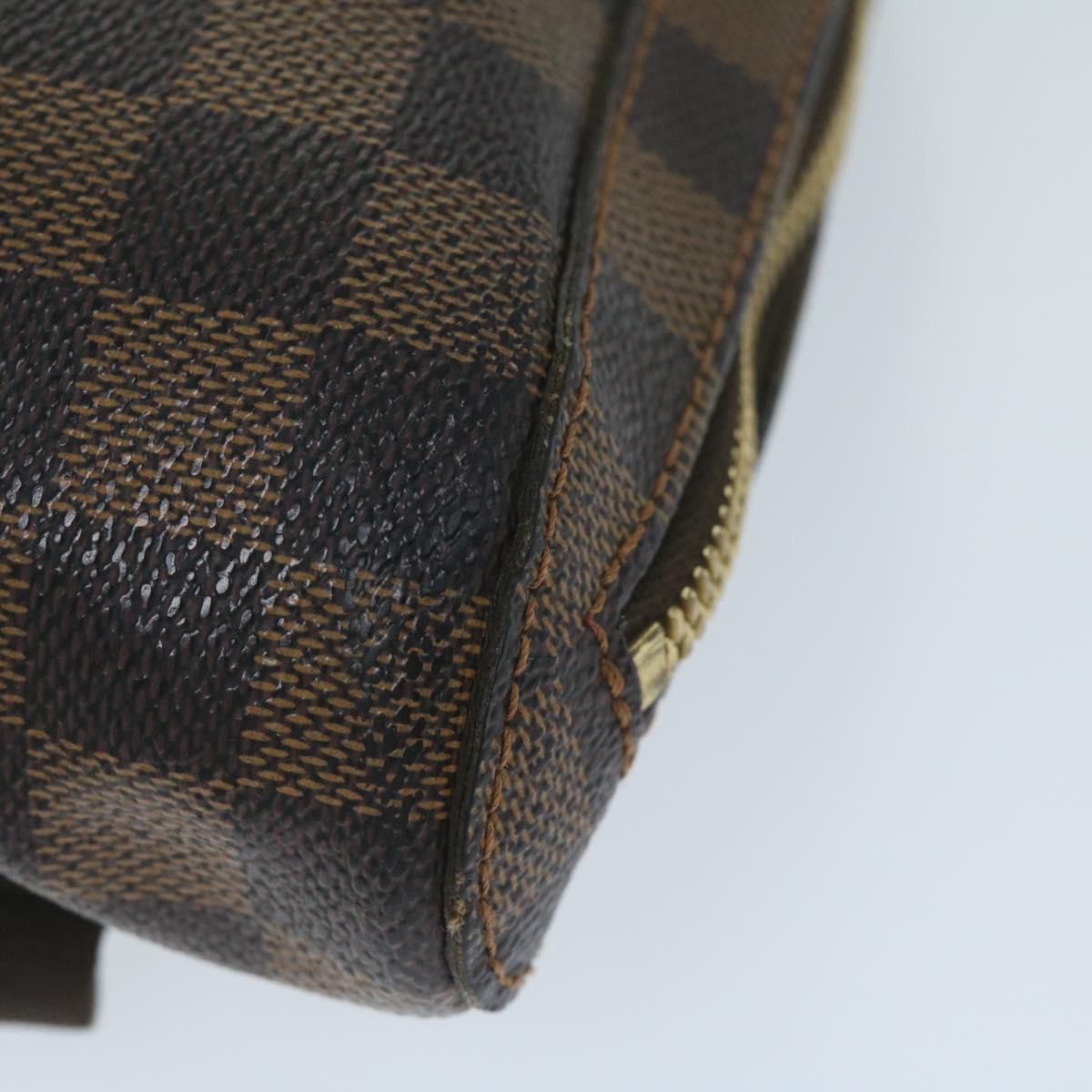 LOUIS VUITTON Damier Ebene Geronimos Shoulder Bag N51994 LV Auth 59293