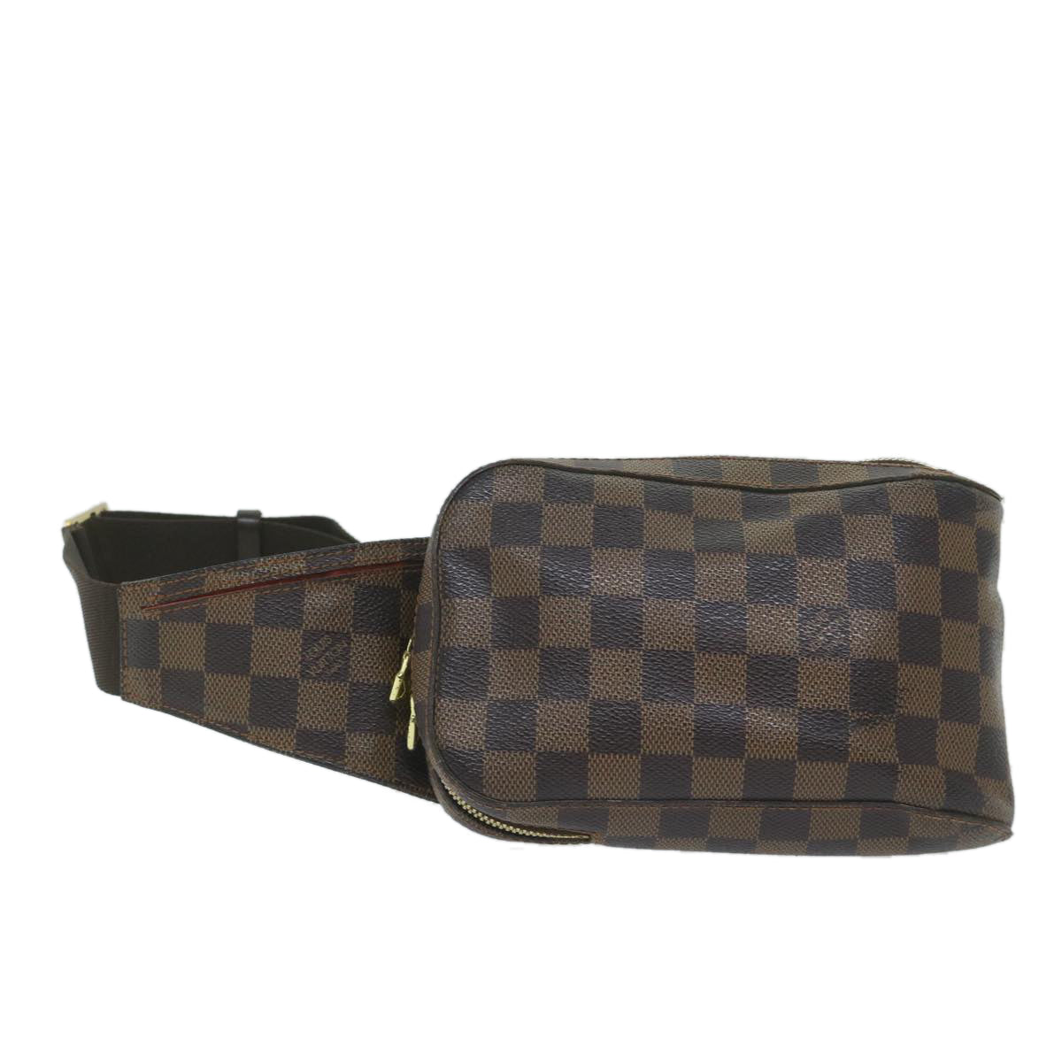 LOUIS VUITTON Damier Ebene Geronimos Shoulder Bag N51994 LV Auth 59293