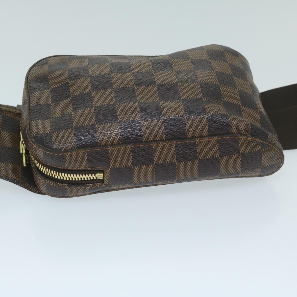 LOUIS VUITTON Damier Ebene Geronimos Shoulder Bag N51994 LV Auth 59293