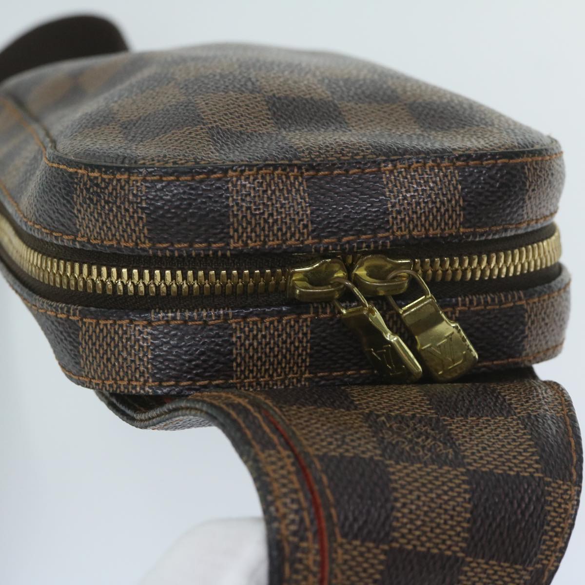 LOUIS VUITTON Damier Ebene Geronimos Shoulder Bag N51994 LV Auth 59293