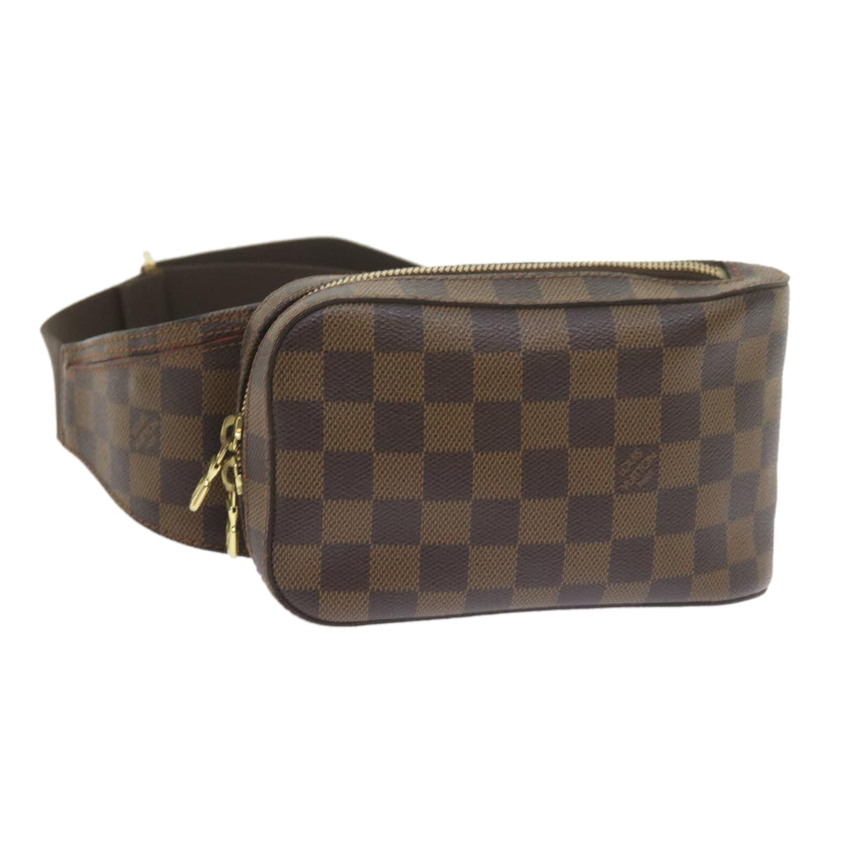 LOUIS VUITTON Damier Ebene Geronimos Shoulder Bag N51994 LV Auth 59294