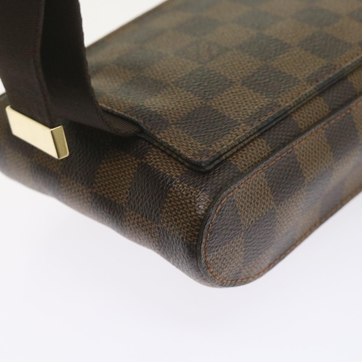 LOUIS VUITTON Damier Ebene Geronimos Shoulder Bag N51994 LV Auth 59294