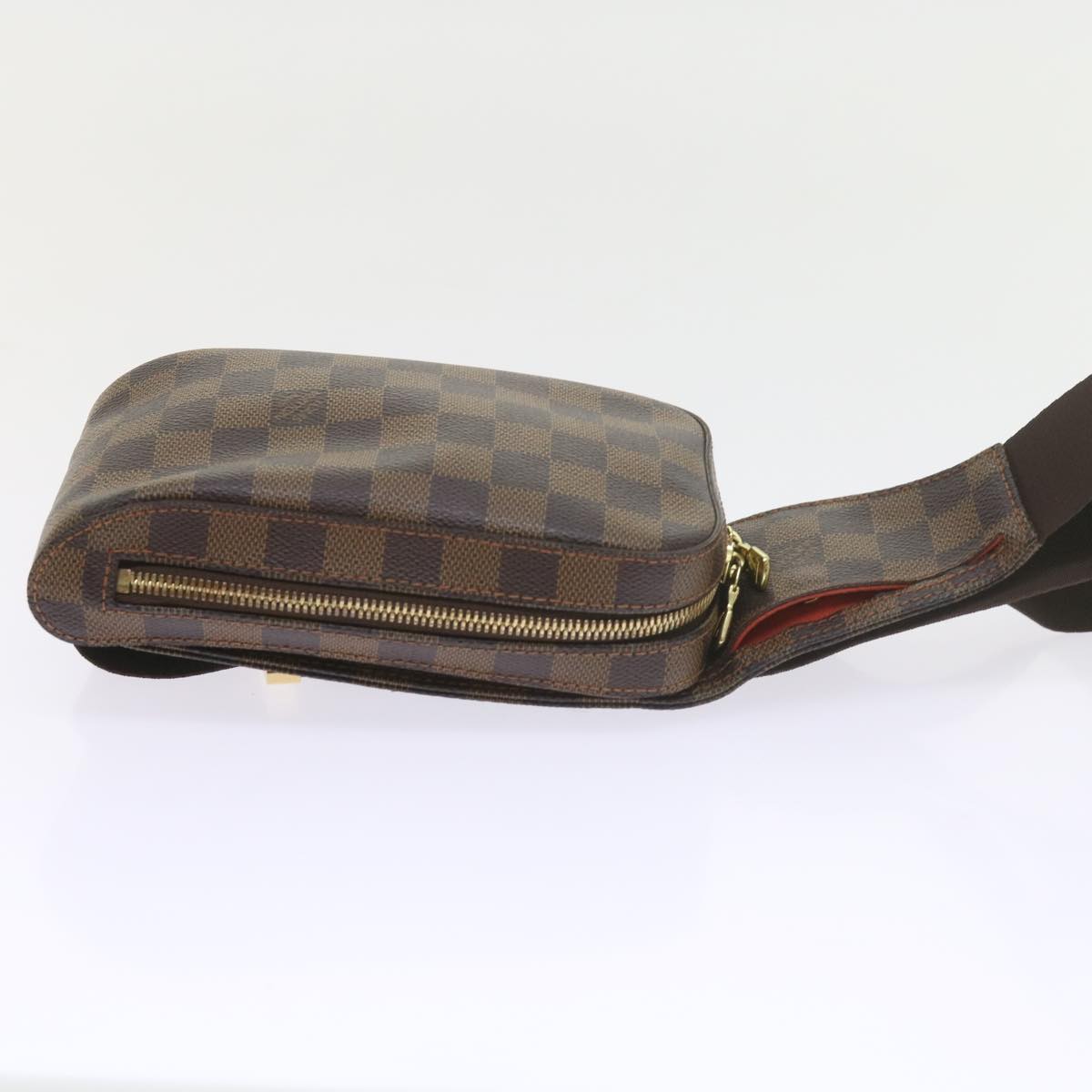 LOUIS VUITTON Damier Ebene Geronimos Shoulder Bag N51994 LV Auth 59294