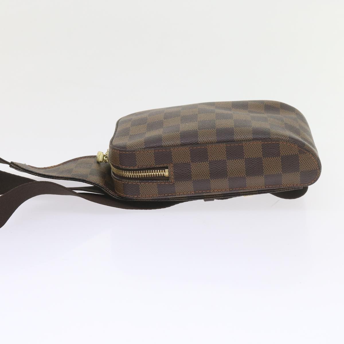 LOUIS VUITTON Damier Ebene Geronimos Shoulder Bag N51994 LV Auth 59294