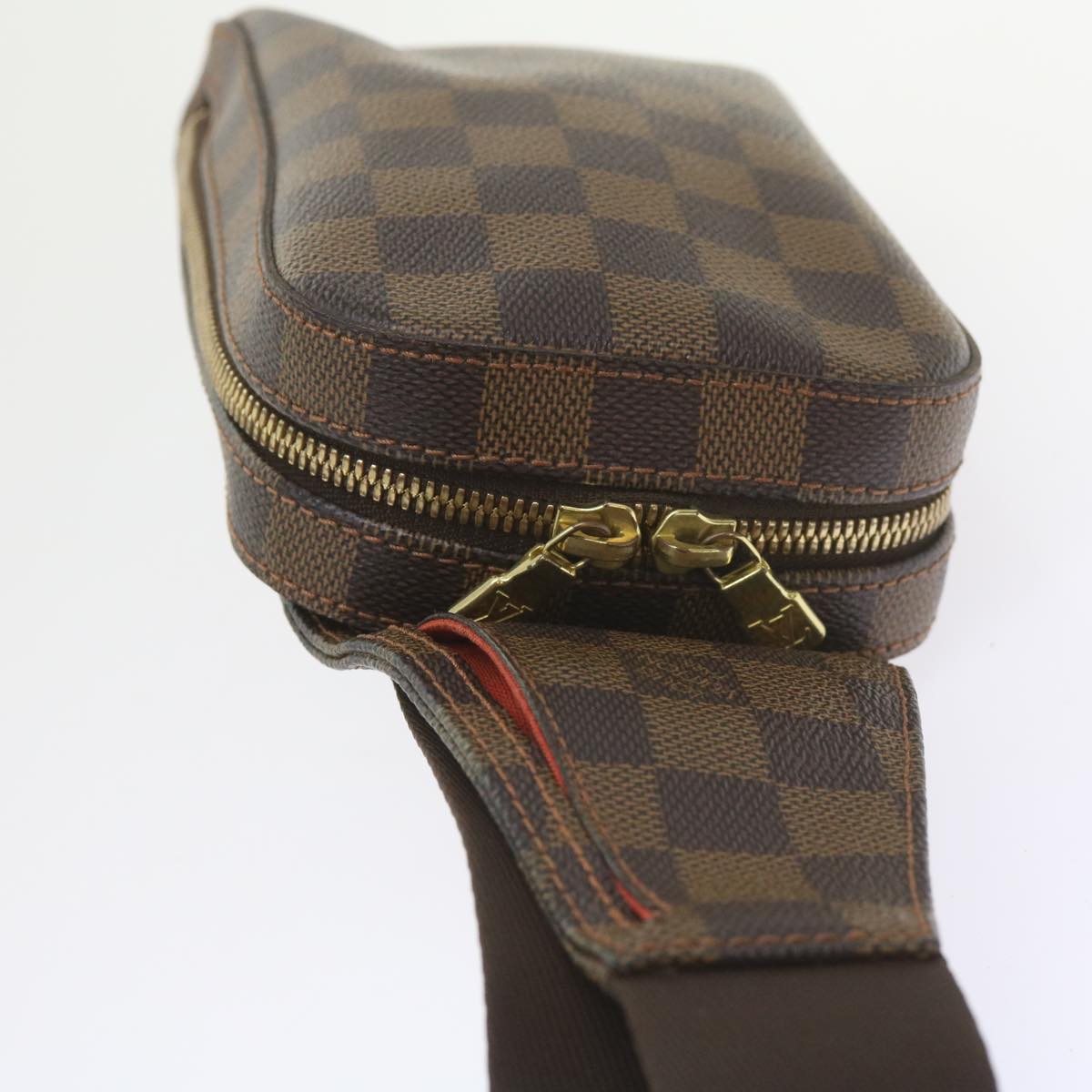 LOUIS VUITTON Damier Ebene Geronimos Shoulder Bag N51994 LV Auth 59294