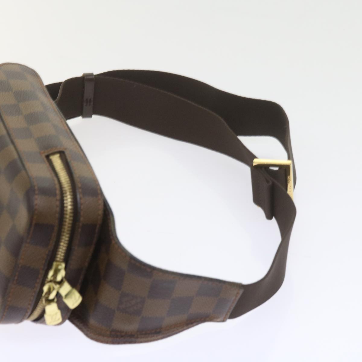 LOUIS VUITTON Damier Ebene Geronimos Shoulder Bag N51994 LV Auth 59294