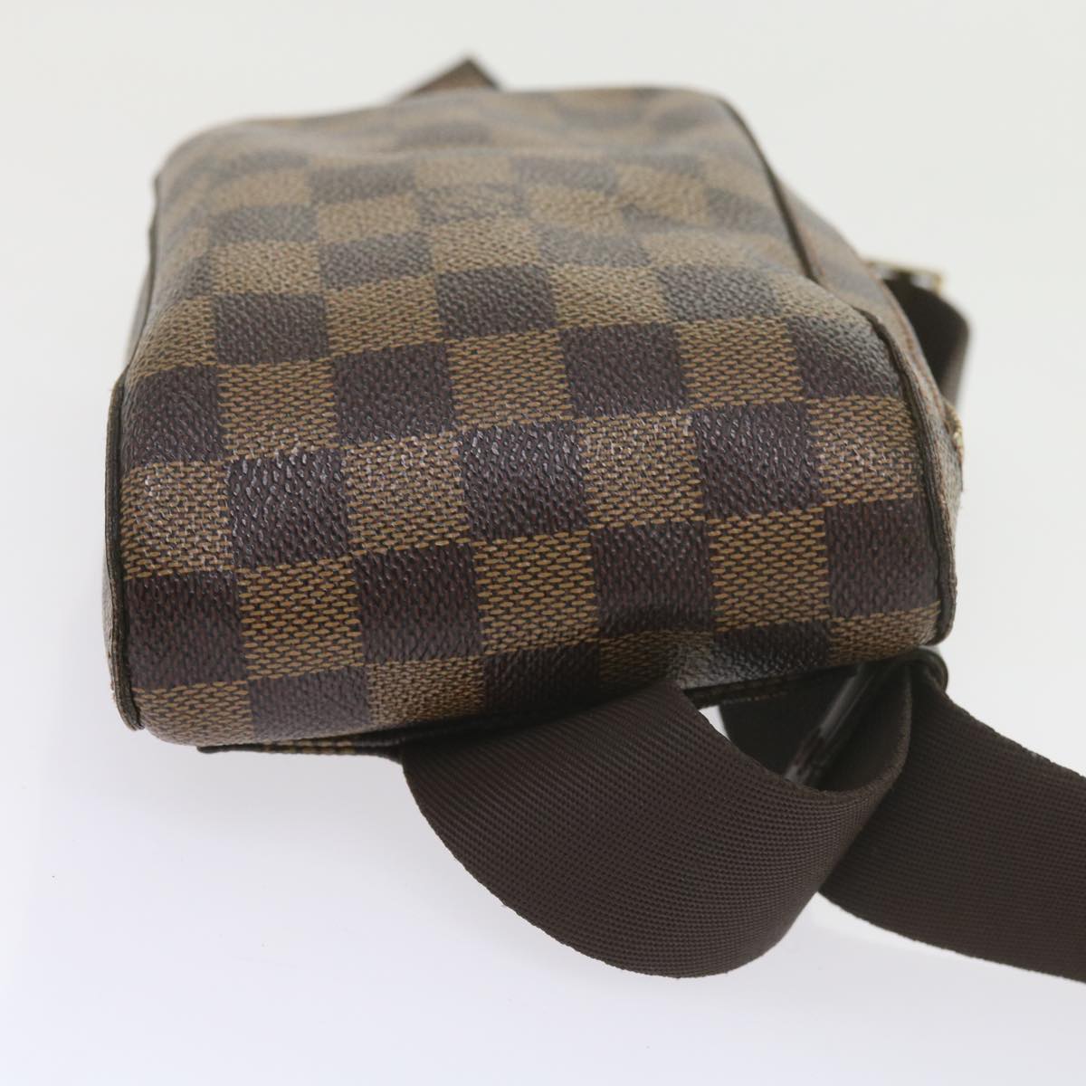 LOUIS VUITTON Damier Ebene Geronimos Shoulder Bag N51994 LV Auth 59296