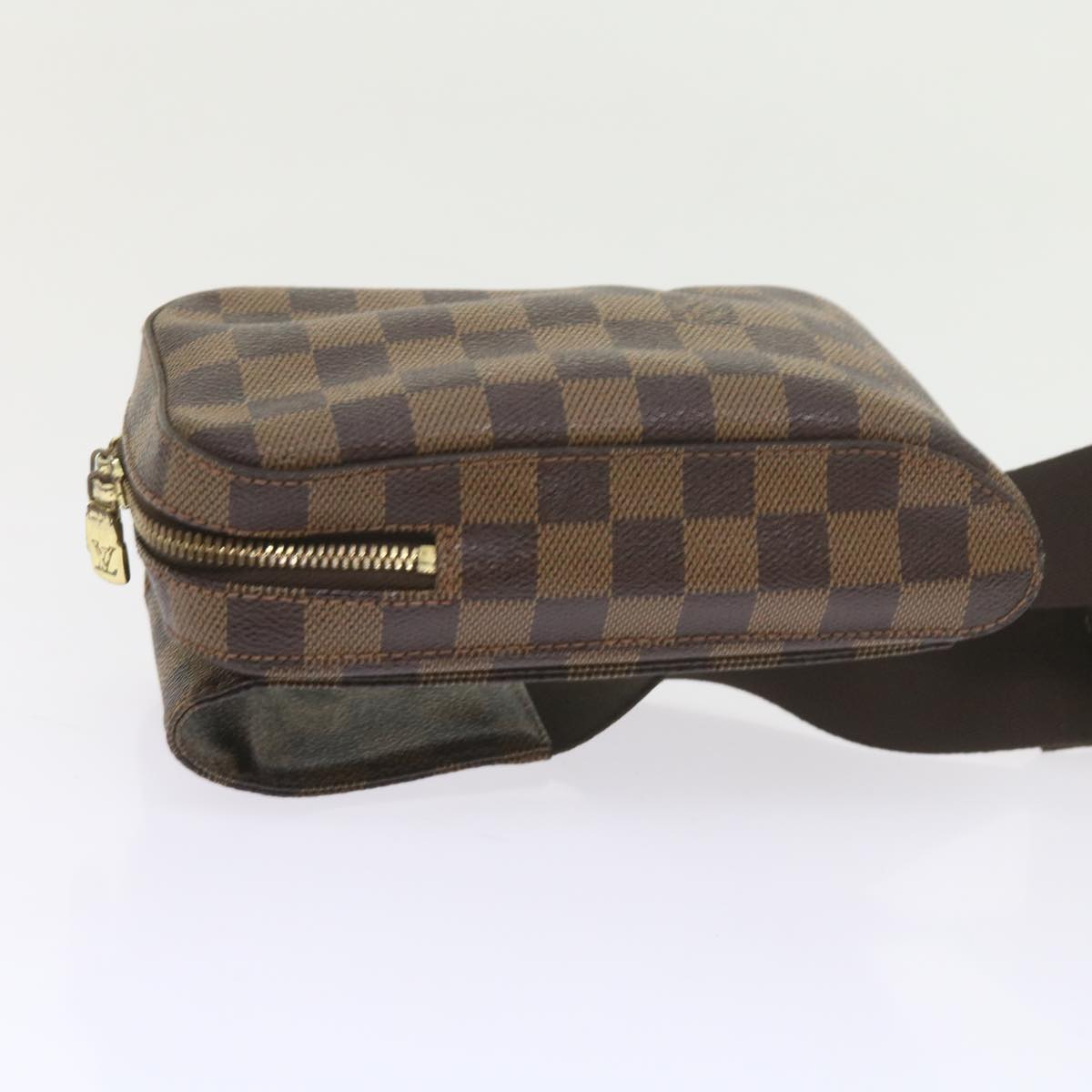 LOUIS VUITTON Damier Ebene Geronimos Shoulder Bag N51994 LV Auth 59296