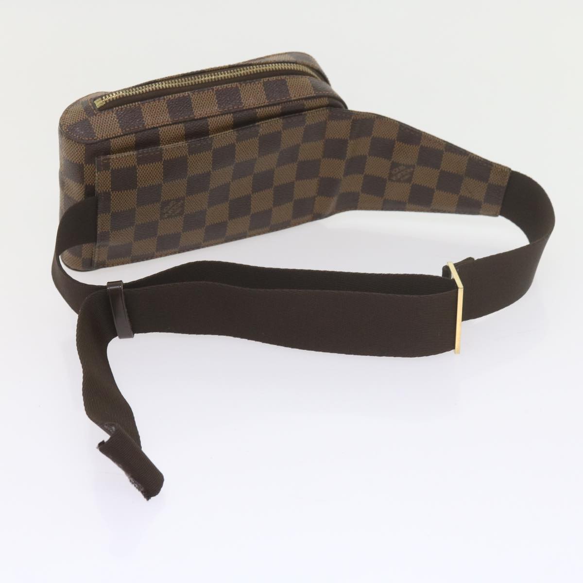 LOUIS VUITTON Damier Ebene Geronimos Shoulder Bag N51994 LV Auth 59296