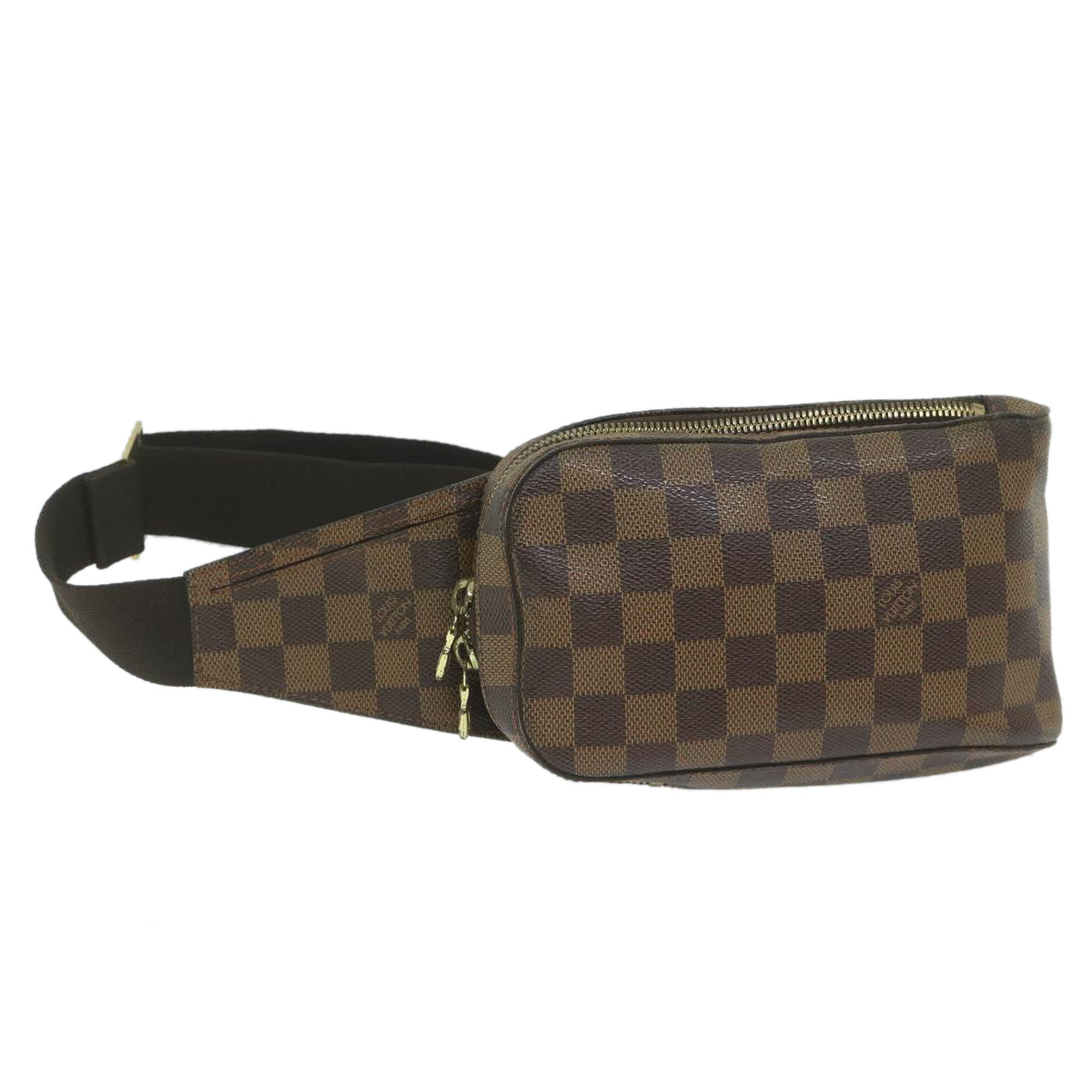 LOUIS VUITTON Damier Ebene Geronimos Shoulder Bag N51994 LV Auth 59298