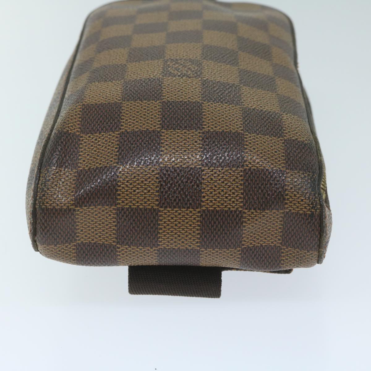 LOUIS VUITTON Damier Ebene Geronimos Shoulder Bag N51994 LV Auth 59298