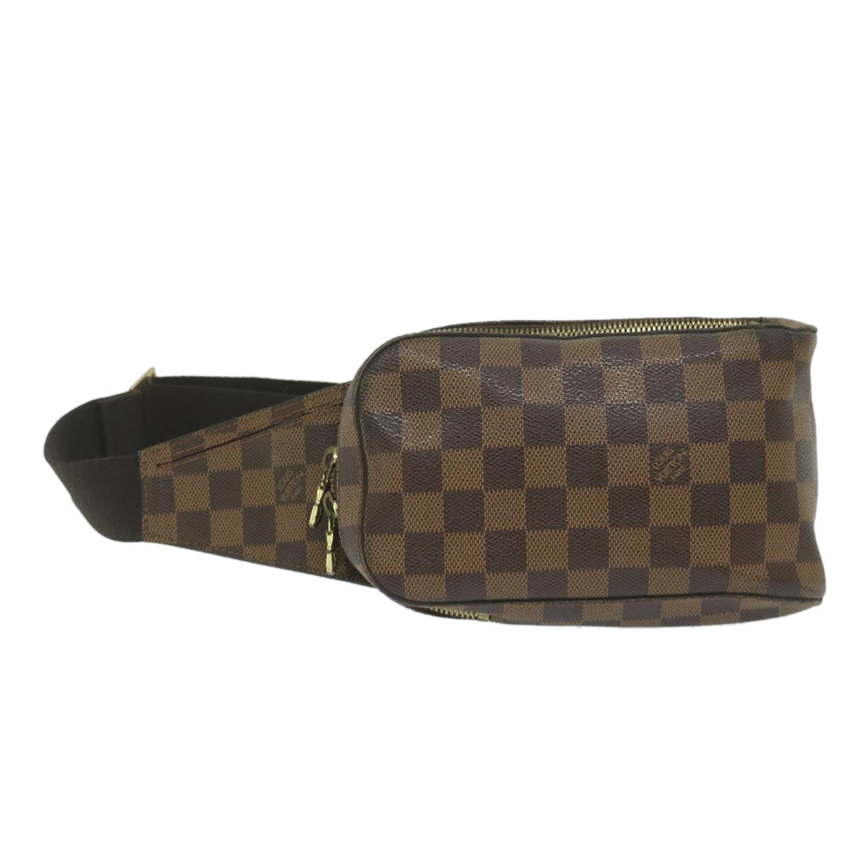 LOUIS VUITTON Damier Ebene Geronimos Shoulder Bag N51994 LV Auth 59298