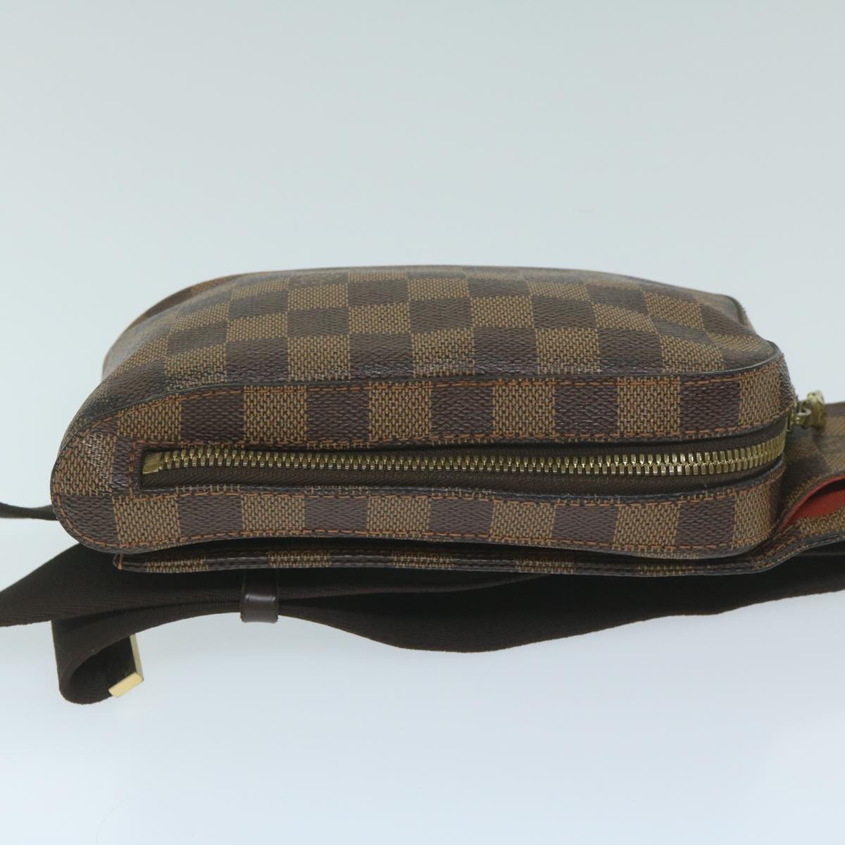 LOUIS VUITTON Damier Ebene Geronimos Shoulder Bag N51994 LV Auth 59298