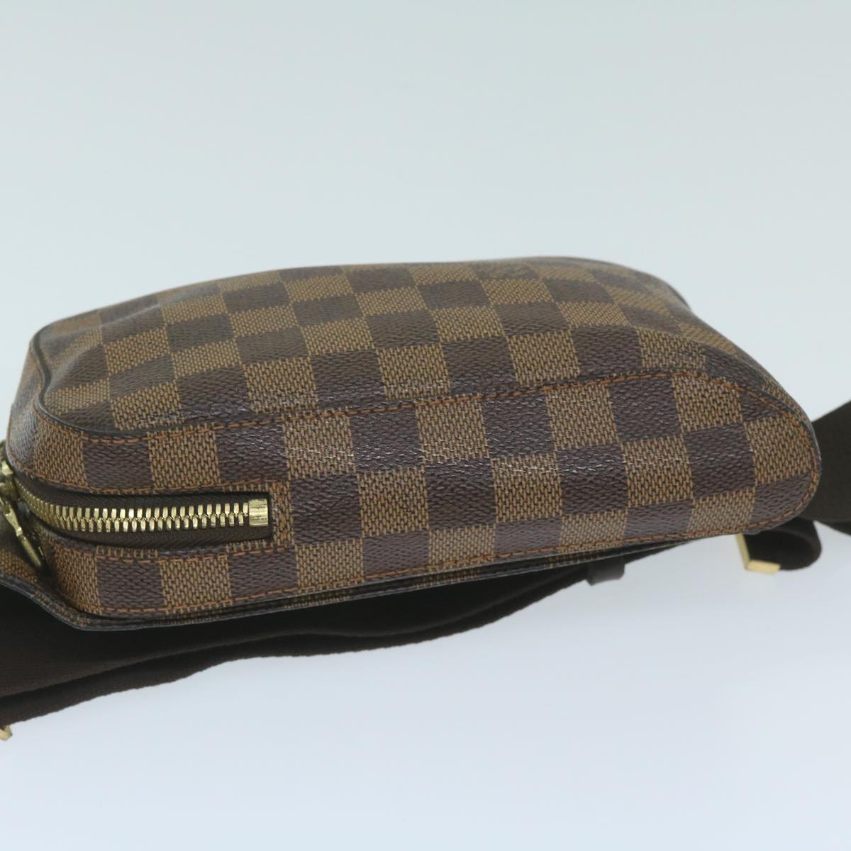 LOUIS VUITTON Damier Ebene Geronimos Shoulder Bag N51994 LV Auth 59298