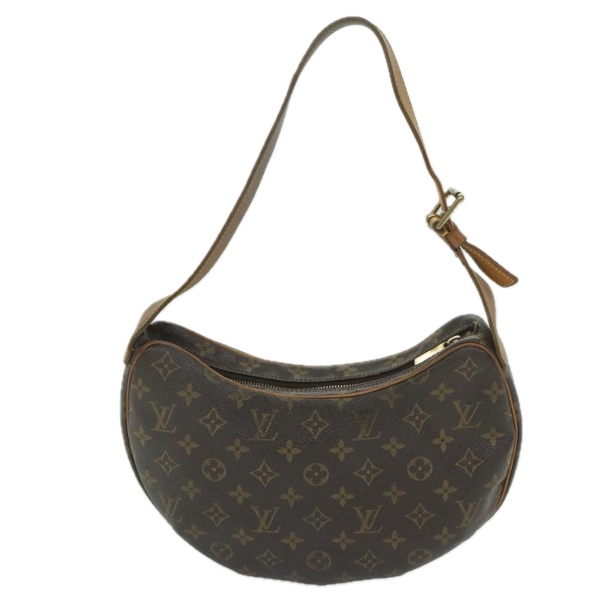 LOUIS VUITTON Monogram Croissant MM Shoulder Bag M51512 LV Auth 59314 - 0