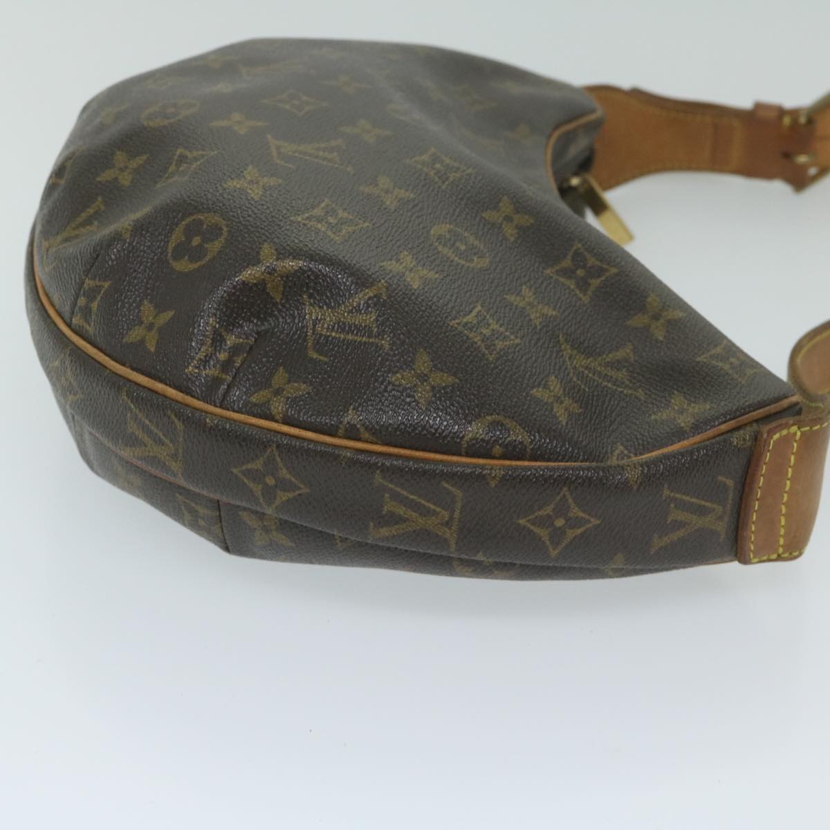 LOUIS VUITTON Monogram Croissant MM Shoulder Bag M51512 LV Auth 59314