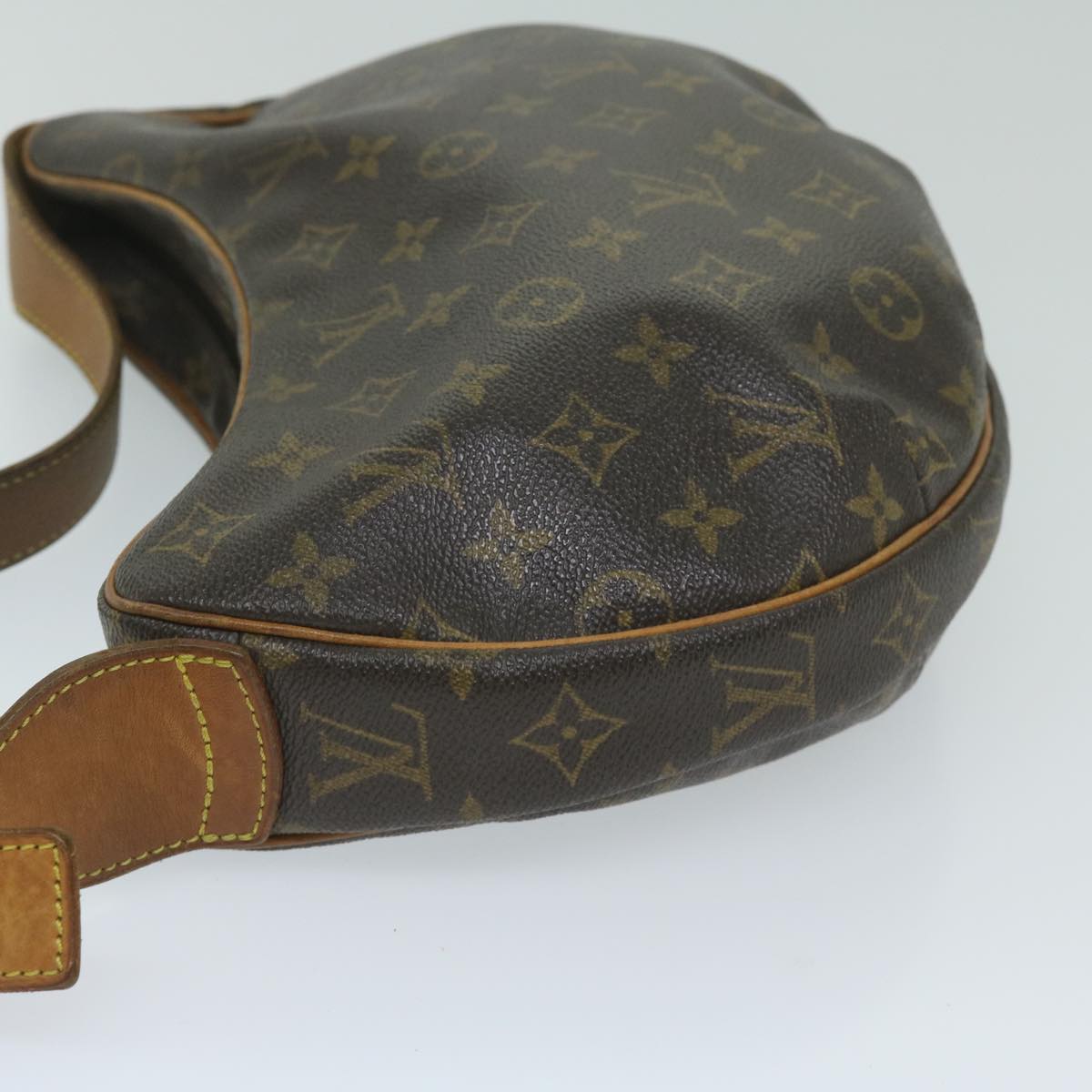 LOUIS VUITTON Monogram Croissant MM Shoulder Bag M51512 LV Auth 59314