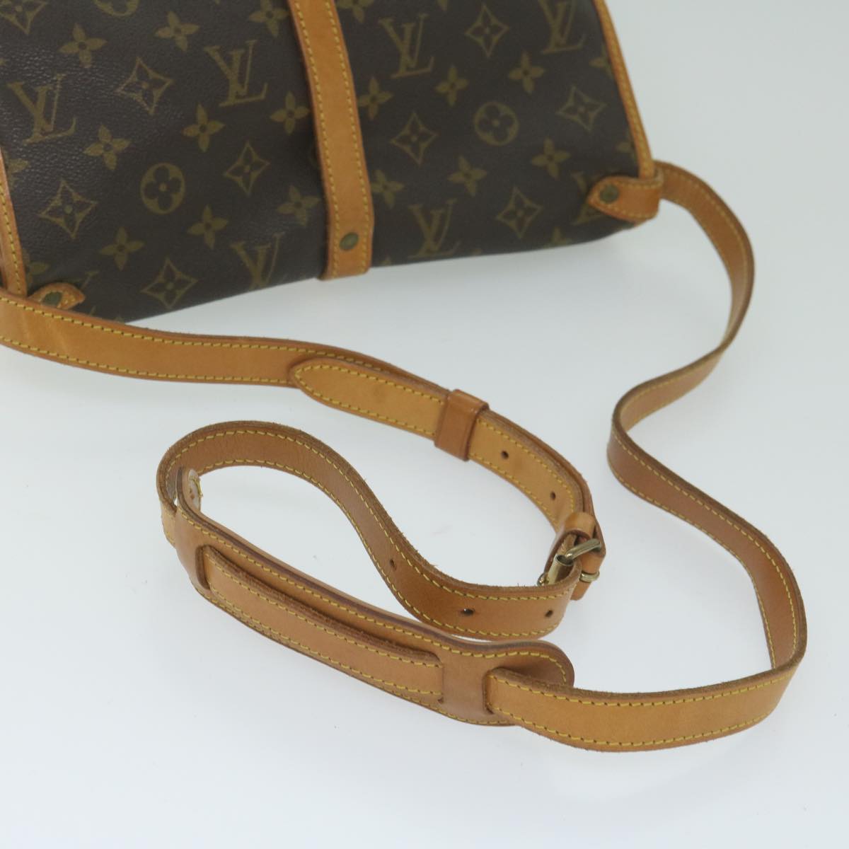 LOUIS VUITTON Monogram Saumur 30 Shoulder Bag M42256 LV Auth 59315