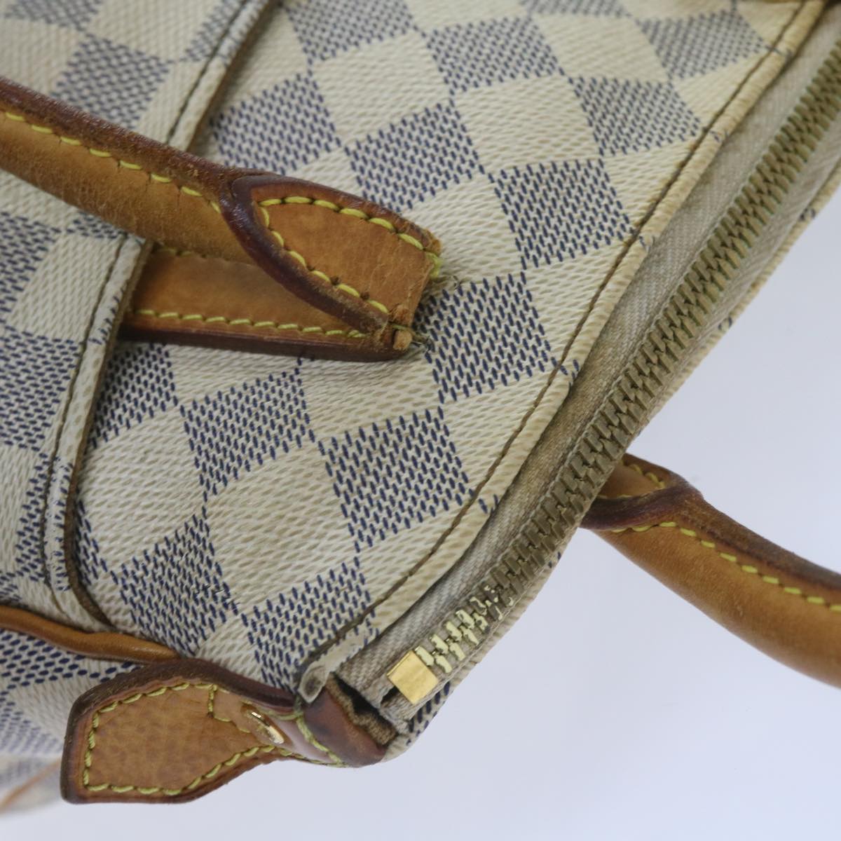 LOUIS VUITTON Damier Azur Figueri PM Shoulder Bag N41176 LV Auth 59334