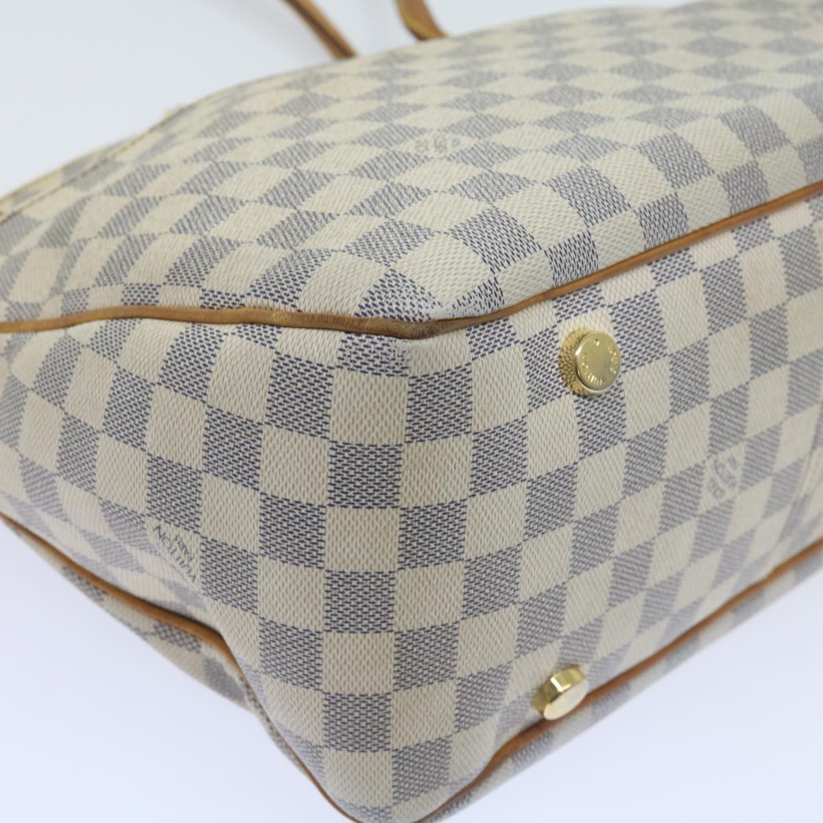 LOUIS VUITTON Damier Azur Figueri PM Shoulder Bag N41176 LV Auth 59334