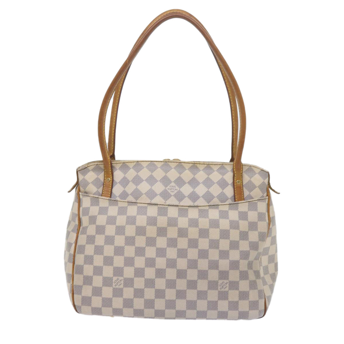 LOUIS VUITTON Damier Azur Figueri PM Shoulder Bag N41176 LV Auth 59334