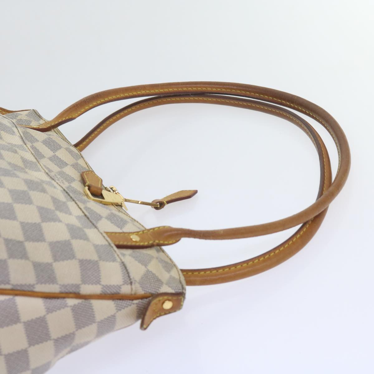 LOUIS VUITTON Damier Azur Figueri PM Shoulder Bag N41176 LV Auth 59334