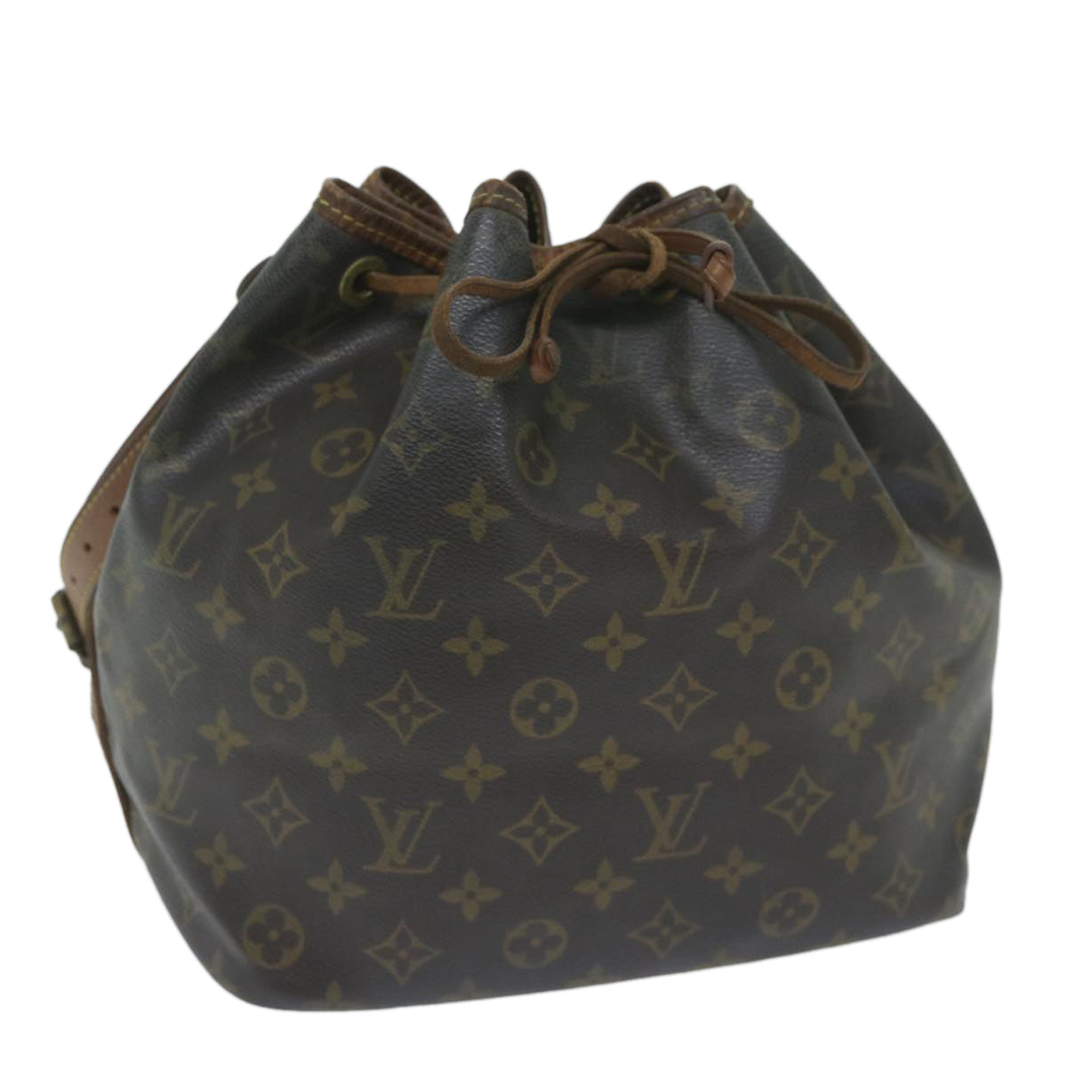 LOUIS VUITTON Monogram Petit Noe Shoulder Bag M42226 LV Auth 59341