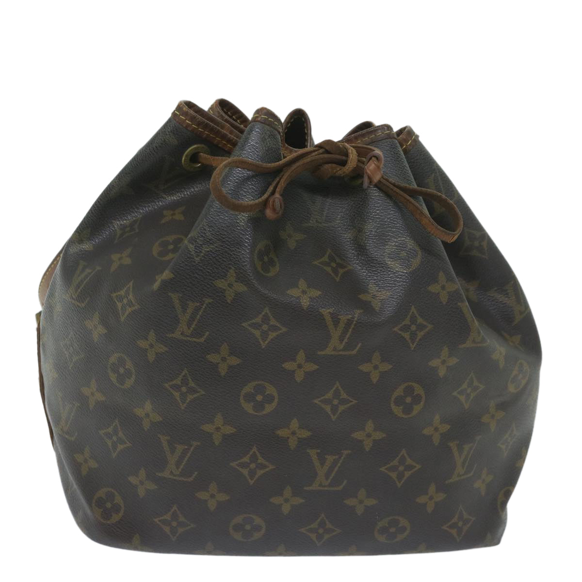 LOUIS VUITTON Monogram Petit Noe Shoulder Bag M42226 LV Auth 59341