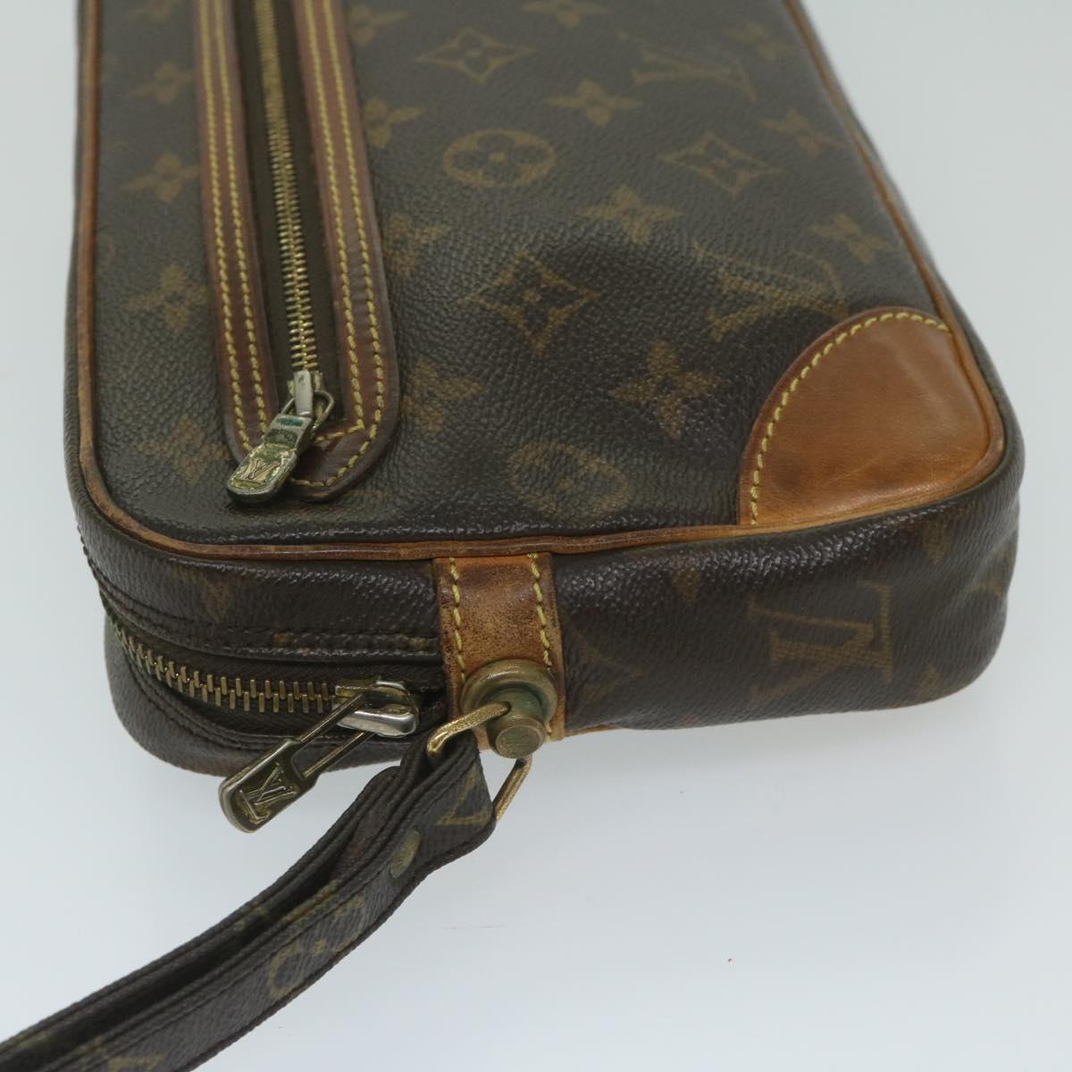 LOUIS VUITTON Monogram Marly Dragonne GM Clutch Bag M51825 LV Auth 59391