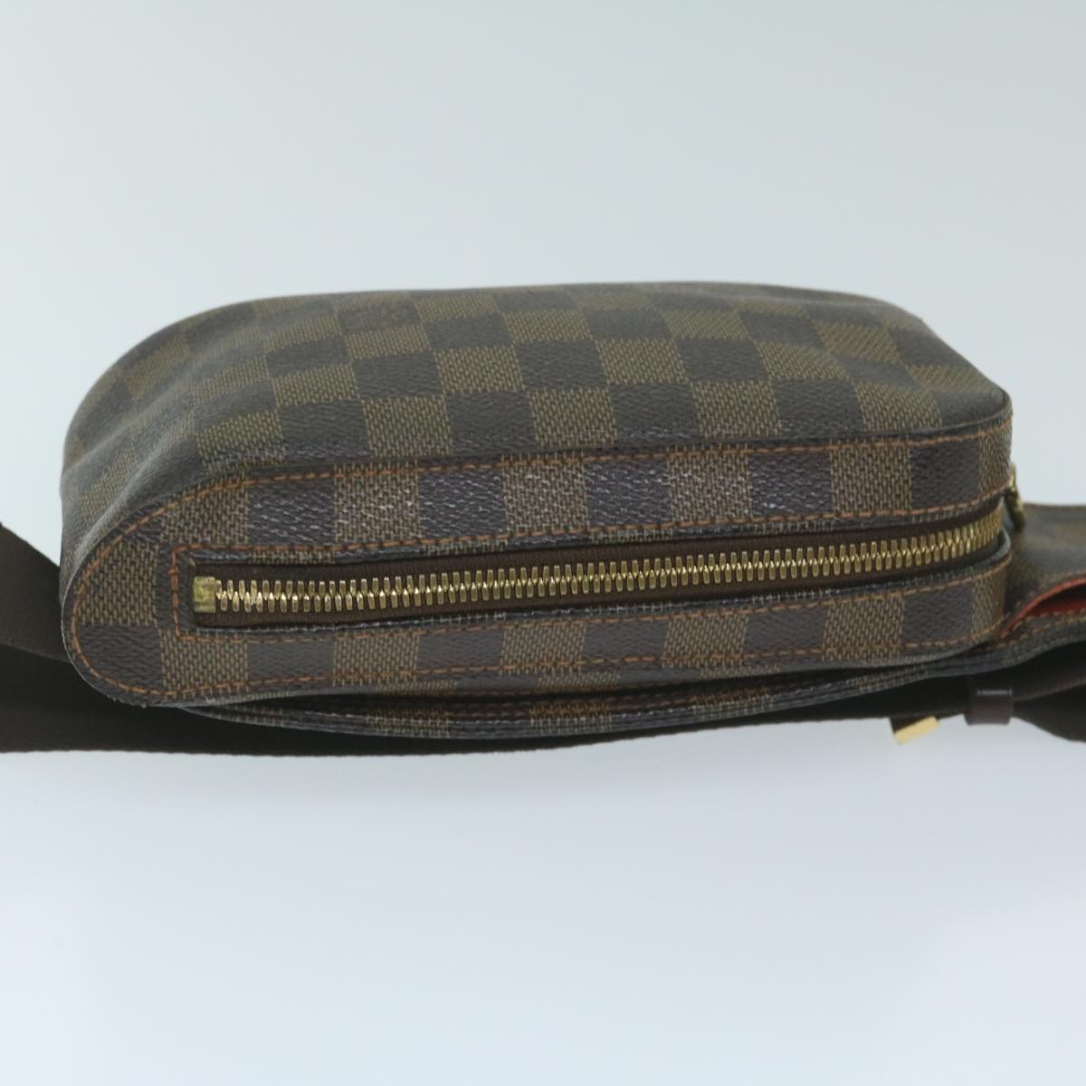 LOUIS VUITTON Damier Ebene Geronimos Shoulder Bag N51994 LV Auth 59392